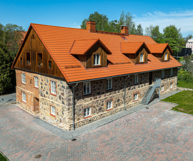 H7 Stuudiokodude välisvaade Viljandi kesklinnas